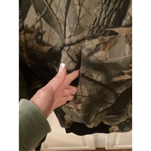Carhartt X Realtree Vintage Hooded Camo Jacket J1444-CMO  Sz XL Chore Jacket Hun - Picture 2 of 10